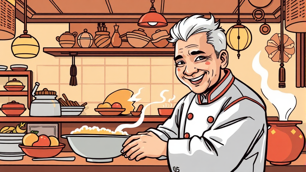 후덕죽 셰프 집중 탐구: 흑백요리사2 비하인드 스토리 & 레시피 6 후덕죽 셰프 관련 논란 (illustration 스타일)