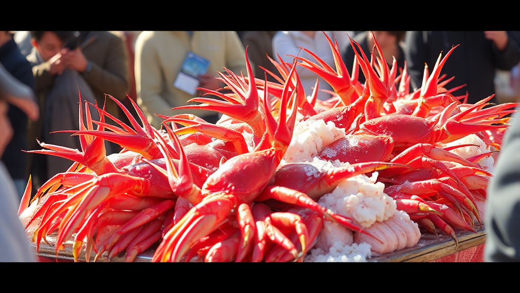 영덕 대게 축제 개요 (watercolor 스타일)
