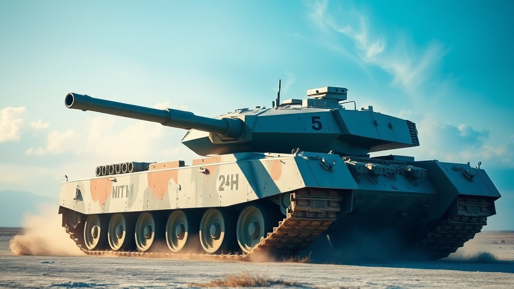 방산 부문 성장세 주목 (watercolor 스타일)