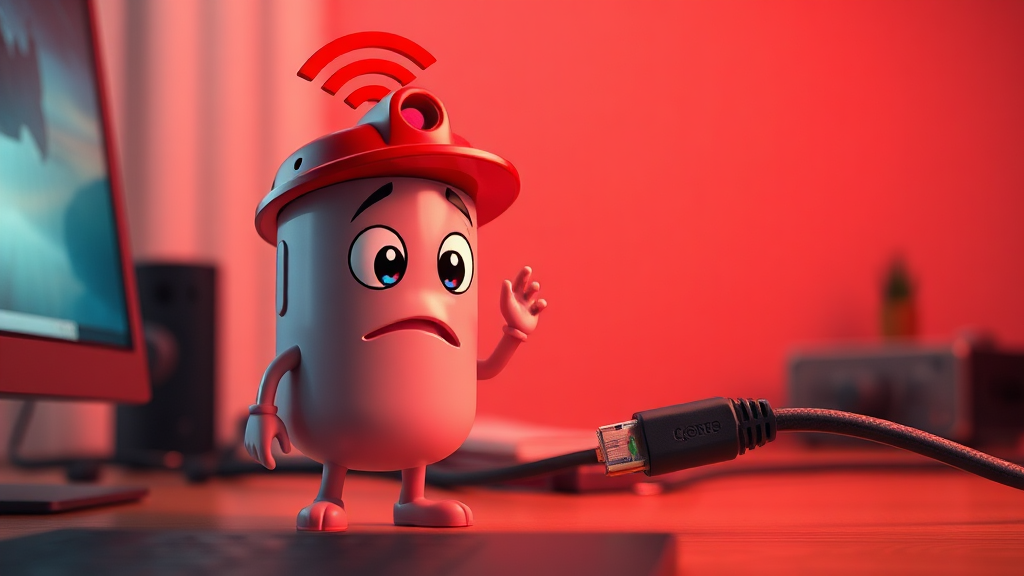 서버 & 네트워크 연결 확인 (realistic 스타일)