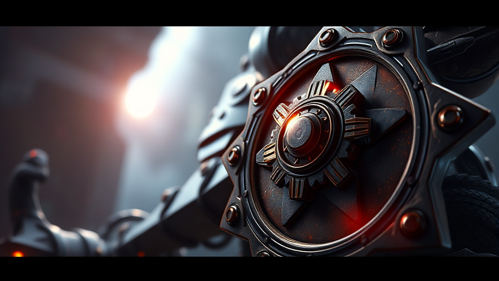 마법공학 정비소 도구 활용 (realistic 스타일)