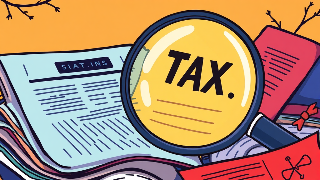 연말정산 유의사항 및 FAQ (cartoon 스타일)