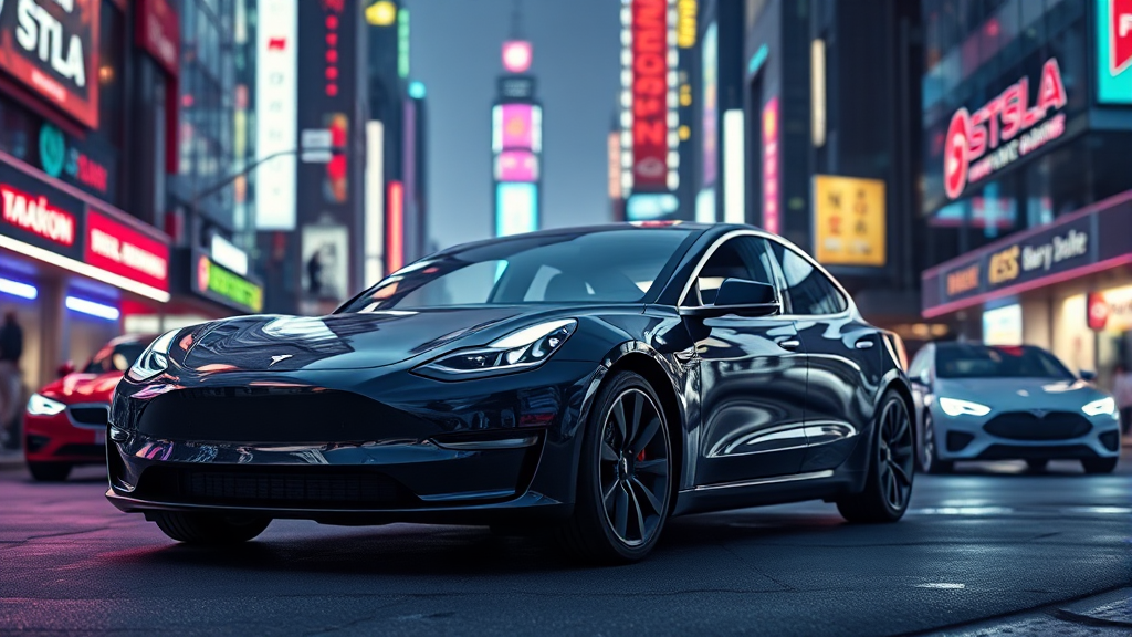 테슬라, 얼마나 싸졌나? (realistic 스타일)