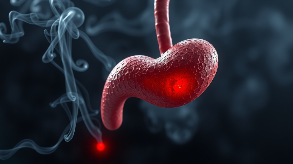설마 소화불량인 줄 알았는데…" 절대 무시하면 안 되는 췌장암 초기 신호 4가지 5 발생 원인 및 위험 요소 (realistic 스타일)