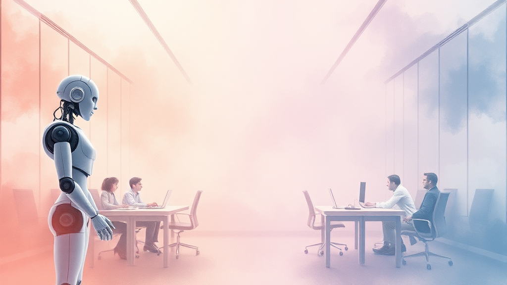 AI 시대의 판도가 바뀐다! 지금 당장 준비해야 할 5가지 미래 직업 리스트 3 AI 대체 가능 vs 불가능 (watercolor 스타일)