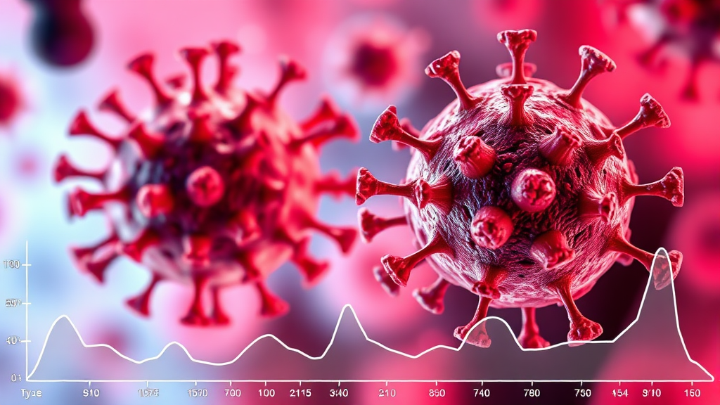A형 vs B형: 독감 증상 주요 차이점 (realistic 스타일)