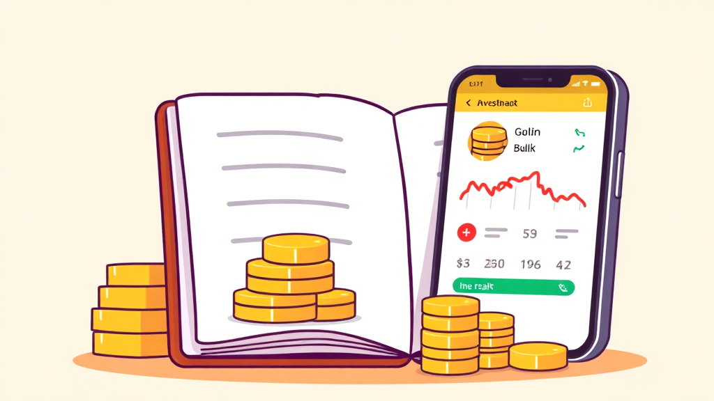 세금 0원 금 투자법? KRX 금시장 혜택과 골드뱅킹 차이점 팩트체크 4 금 통장 (골드뱅킹): 소액으로 시작하는 금 투자 (cartoon 스타일)