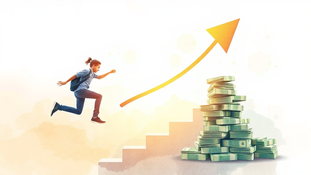 "3년 뒤 2,200만 원?" 2026년형 청년미래적금, 나에게도 기회가 올까? 4 청년도약계좌와의 비교 (watercolor 스타일)