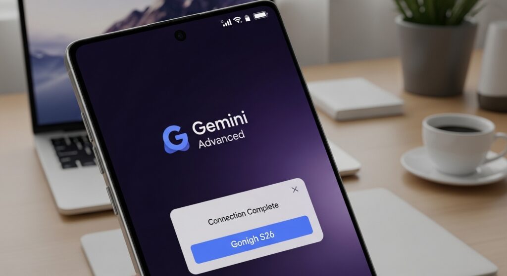 갤럭시 S26 울트라 구글 제미나이 프로 연동 및 활성화 성공 가이드 이미지