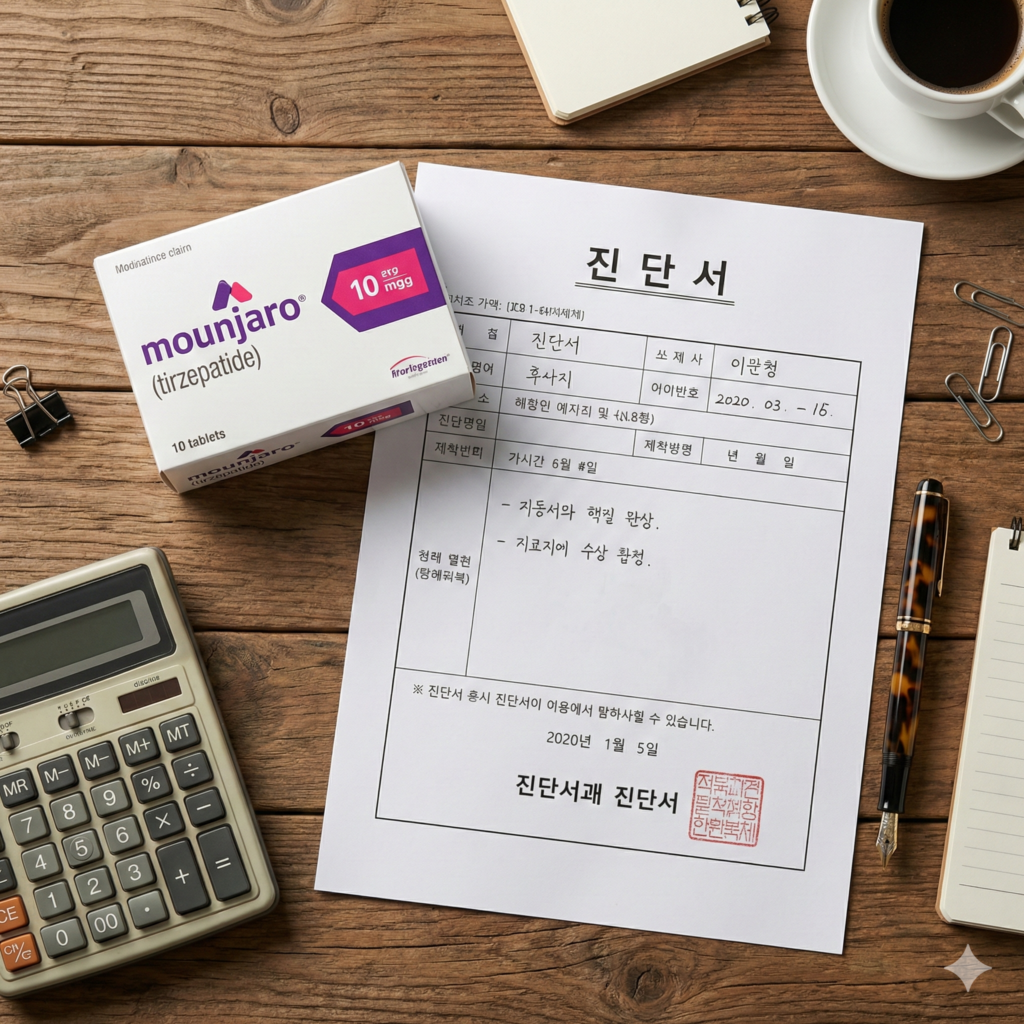 insurance claim documents for mounjaro